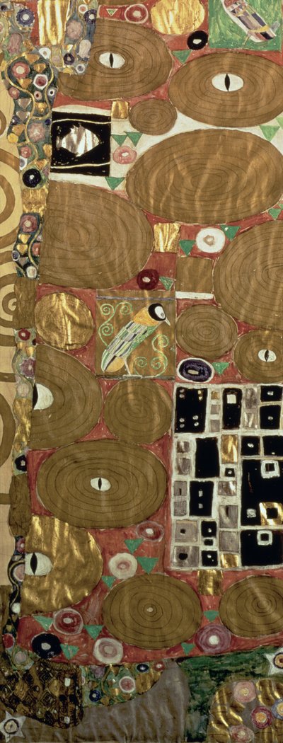 Fulfilment (Stoclet Frieze) c.1905-09 (detail) by Gustav Klimt